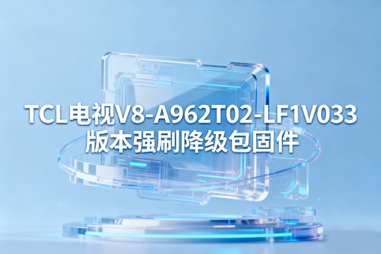 TCL电视V8-A962T02-LF1V033版本强刷降级包固件下载