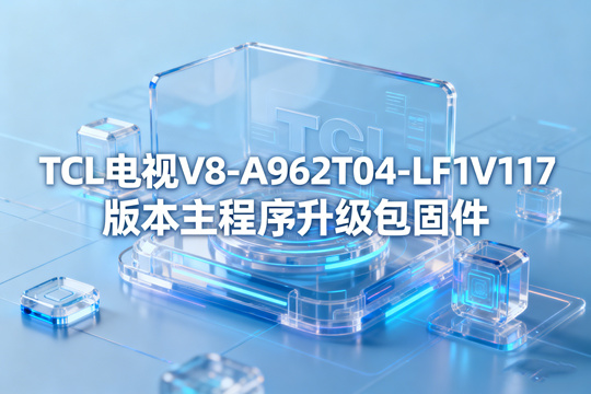TCL电视V8-A962T04-LF1V117版本主程序升级包固件下载