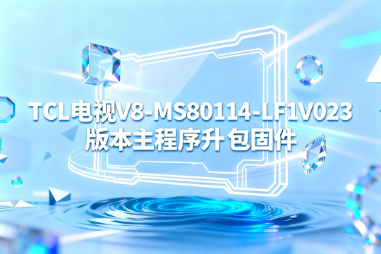 TCL电视V8-MS80114-LF1V103版本主程序升级包固件下载