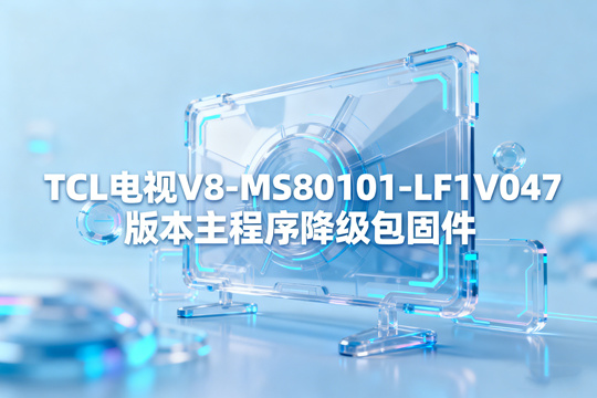 TCL电视V8-MS80101-LF1V047版本主程序降级包固件下载