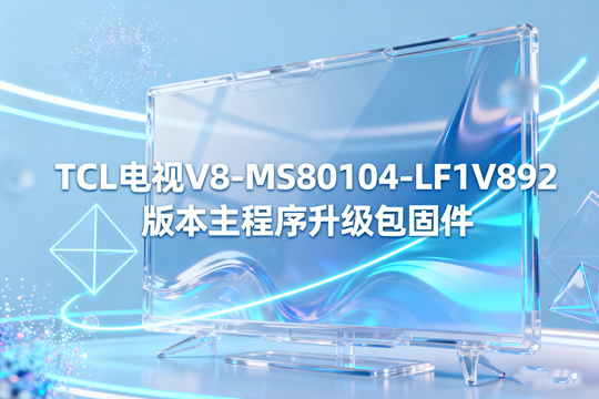 TCL电视V8-MS80104-LF1V892版本主程序升级包固件下载