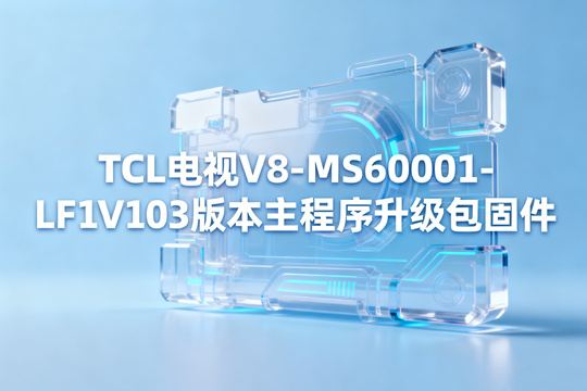 TCL电视V8-MS60001-LF1V103版本主程序升级包固件下载