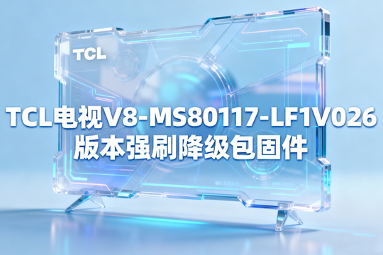 TCL电视V8-MS80117-LF1V026版本强刷降级包固件下载