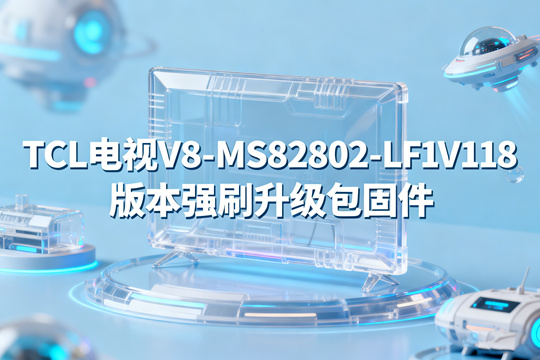 TCL电视V8-MS82802-LF1V118版本强刷升级包固件下载