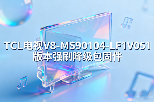 TCL电视V8-MS90104-LF1V051版本强刷降级包固件下载