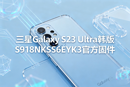 三星Galaxy S23 Ultra韩版S918NKSS6EYK3官方五件套固件下载