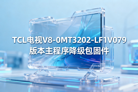 TCL电视V8-0MT3202-LF1V079版本主程序降级包固件下载