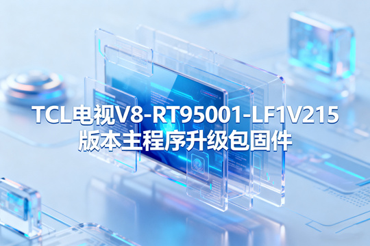 TCL电视V8-RT95001-LF1V215版本主程序升级包固件