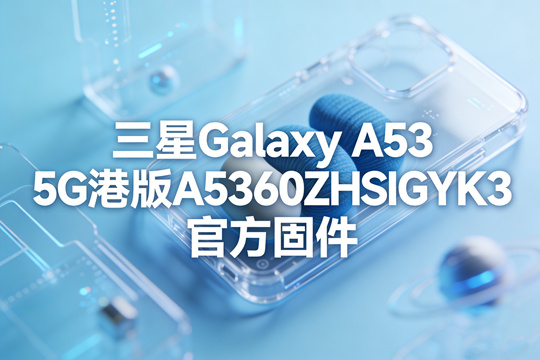 三星Galaxy A53 5G港版A5360ZHSIGYK3官方五件套固件下载