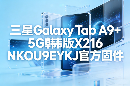 三星Galaxy Tab A9+ 5G韩版X216NKOU9EYKJ官方五件套固件下载