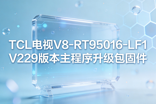 TCL电视V8-RT95016-LF1V229版本主程序升级包固件下载