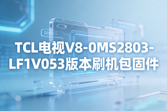 TCL电视V8-0MS2803-LF1V053版本刷机包固件下载