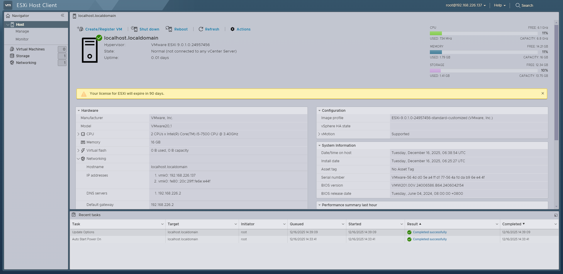 VMware ESXi 9.0.1.0集成新旧NVMe、USB、网卡驱动镜像包下载截图1