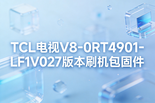 TCL电视V8-0RT4901-LF1V027版本刷机包固件下载