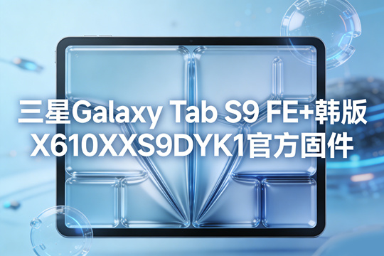 三星Galaxy Tab S9 FE+韩版X610XXS9DYK1官方五件套固件下载