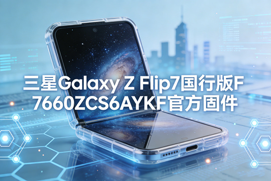 三星Galaxy Z Flip7国行版F7660ZCS6AYKF官方五件套固件下载