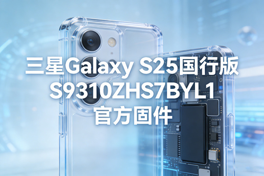 三星Galaxy S25 Edge国行版S9370ZCS4BYL1官方五件套固件下载