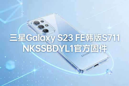 三星Galaxy S23 FE韩版S711NKSSBDYL1官方五件套固件下载