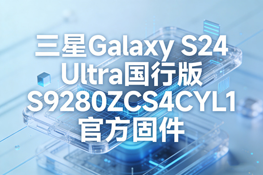三星Galaxy S24 Ultra国行版S9280ZCS4CYL1官方五件套固件下载