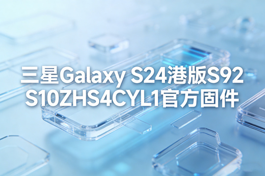三星Galaxy S24港版S9210ZHS4CYL1官方五件套固件下载