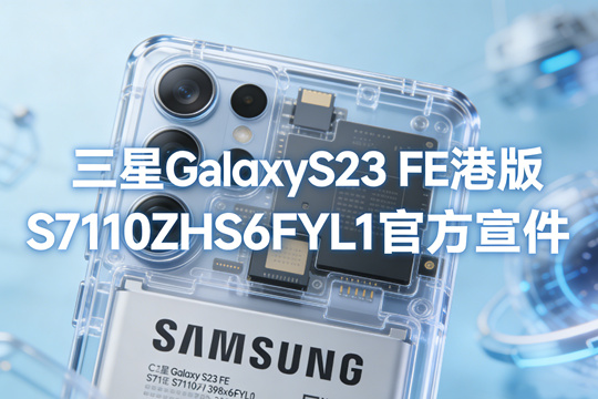 三星Galaxy S23 FE港版S7110ZHS6FYL1官方五件套固件下载