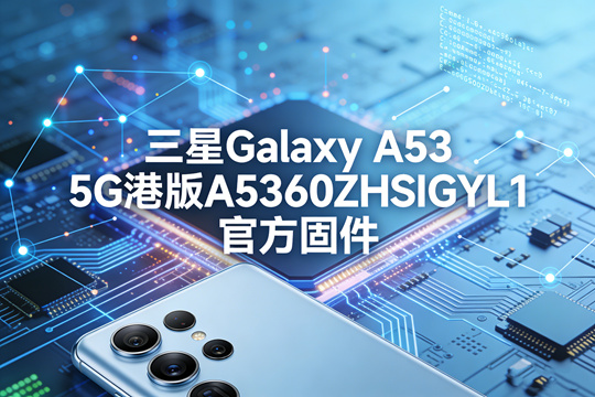 三星Galaxy A53 5G港版A5360ZHSIGYL1官方五件套固件下载