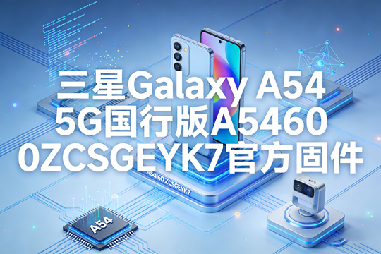 三星Galaxy A54 5G国行版A5460ZCSGEYK7官方五件套固件下载