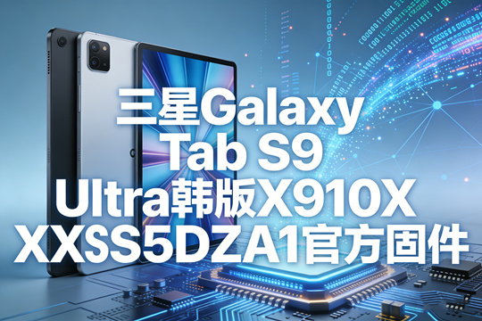三星Galaxy Tab S9 Ultra韩版X910XXS5DZA1官方四件套固件下载