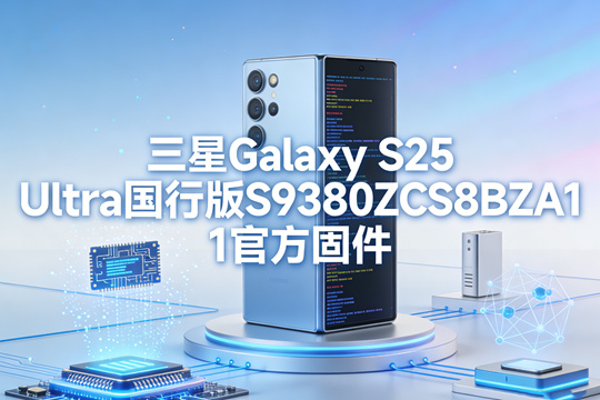 三星Galaxy S25 Ultra国行版S9380ZCS8BZA1官方五件套固件下载