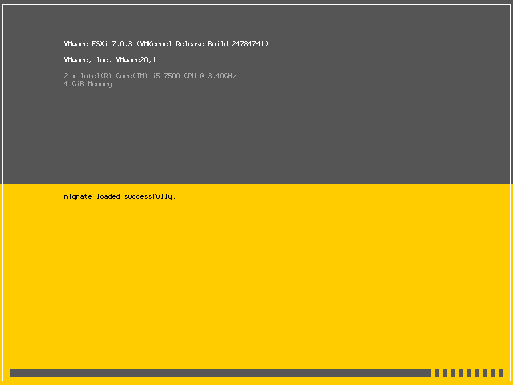 VMware ESXi 7.0U3w集成新旧NVMe、USB、网卡驱动镜像下载截图1
