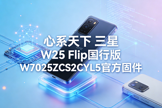心系天下 三星 W25 Flip国行版W7025ZCS2CYL5官方五件套固件下载