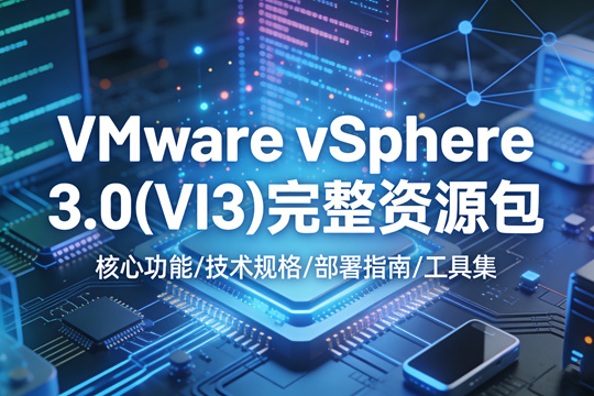 VMware vSphere 3.0完整资源包下载|ESXi3.0安装镜像+升级补丁+管理工具