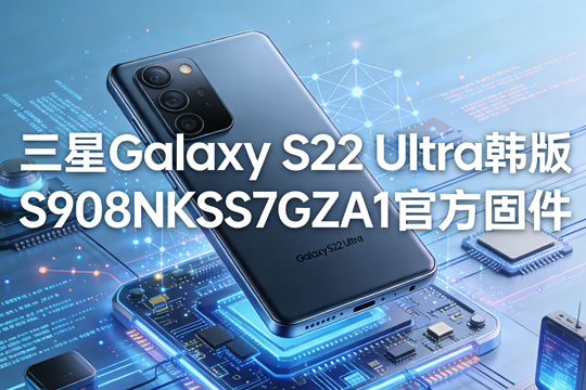 三星Galaxy S22 Ultra韩版S908NKSS7GZA1官方五件套固件下载