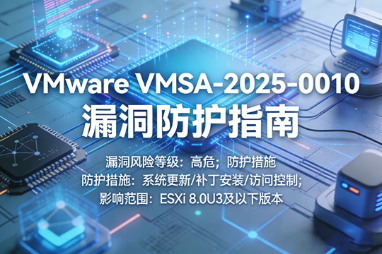 VMware 漏洞应急实录：VMSA-2025-0010 下的四大风险与防护指南
