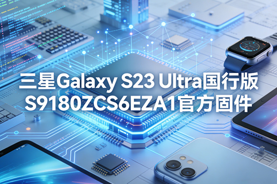 三星Galaxy S23 Ultra国行版S9180ZCS6EZA1官方五件套固件下载