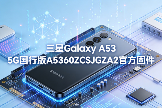 三星Galaxy A53 5G国行版A5360ZCSJGZA2官方五件套固件下载