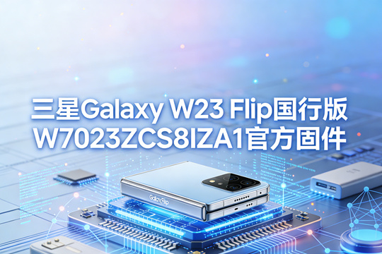 心系天下 三星 W23 Flip国行版W7023ZCS8IZA1官方五件套固件下载