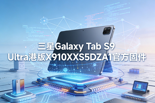 三星Galaxy Tab S9 Ultra港版X910XXS5DZA1官方四件套固件下载