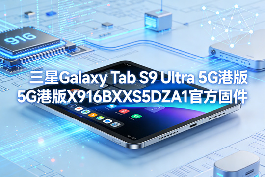 三星Galaxy Tab S9 Ultra 5G港版X916BXXS5DZA1官方五件套固件下载