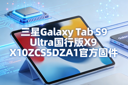 三星Galaxy Tab S9 Ultra国行版X910ZCS5DZA1官方四件套固件下载