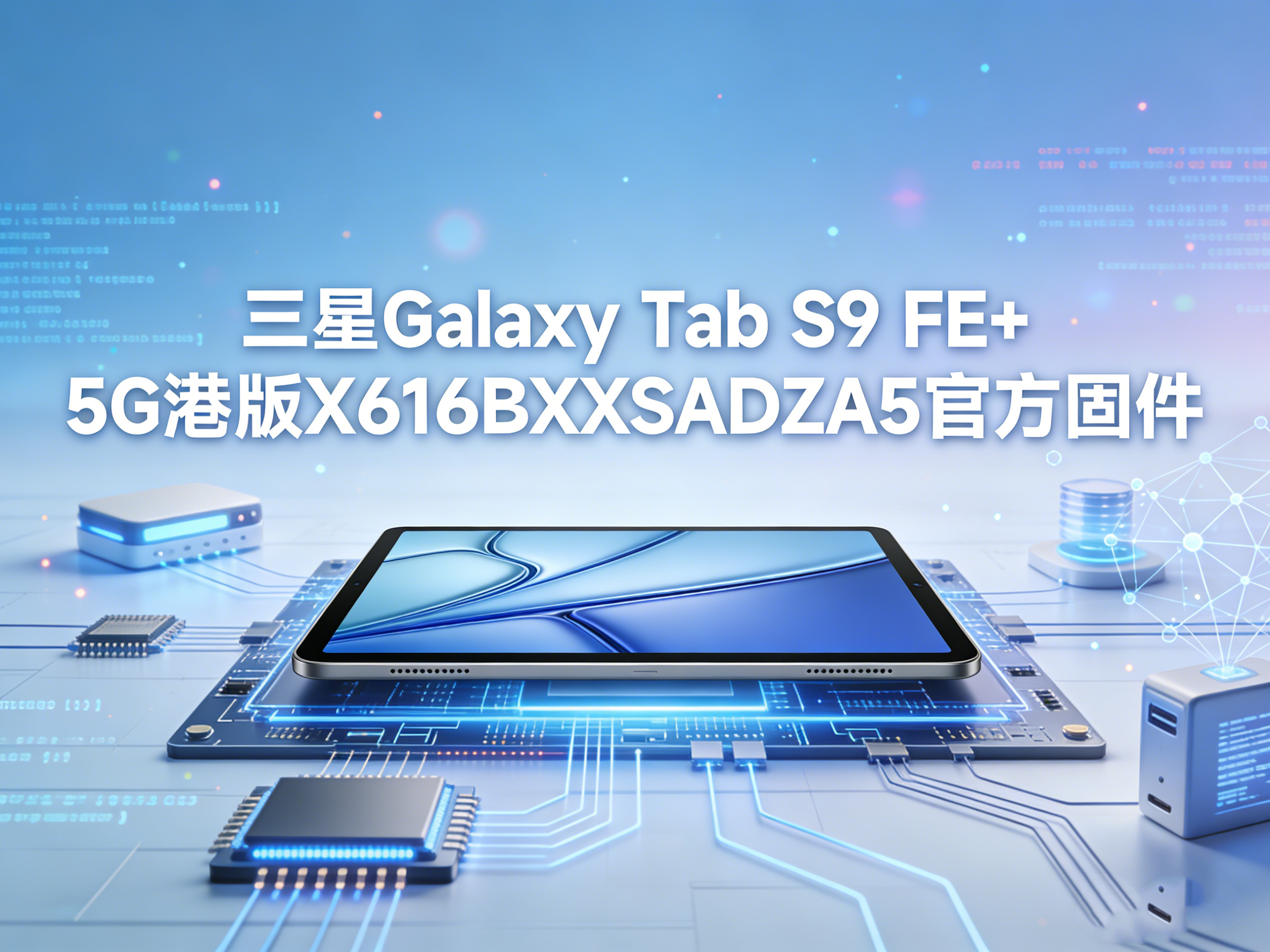 三星Galaxy Tab S9 FE+ 5G港版X616BXXSADZA5官方五件套固件下载