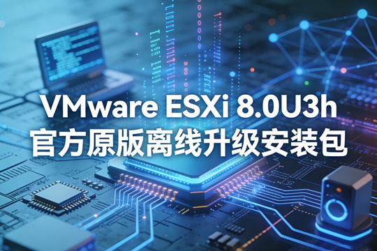 VMware ESXi 8.0U3h 官方原版离线升级安装包下载