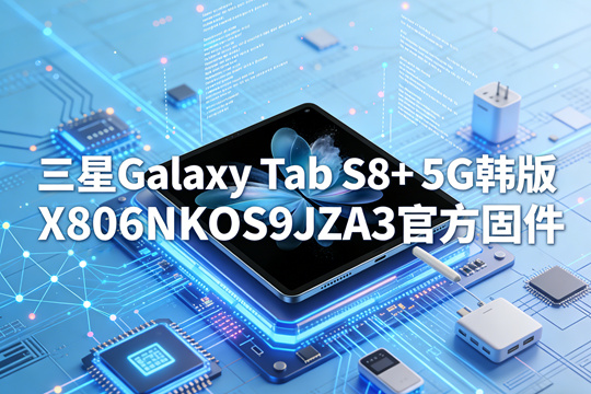 三星Galaxy Tab S8+ 5G韩版X806NKOS9JZA3官方五件套固件下载