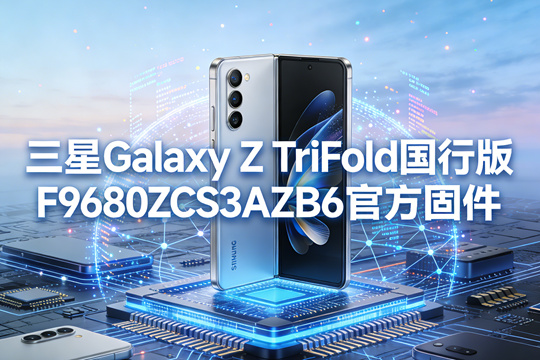 三星Galaxy Z TriFold国行版F9680ZCS3AZB6官方五件套固件下载