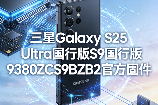 三星Galaxy S25 Ultra国行版S9380ZCS9BZB2官方五件套固件下载