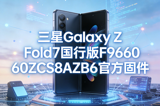 三星Galaxy Z Fold7国行版F9660ZCS8AZB6官方五件套固件下载