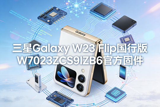 心系天下 三星 W23 Flip国行版W7023ZCS9IZB6官方五件套固件下载