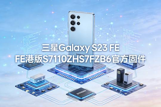 三星Galaxy S23 FE港版S7110ZHS7FZB6官方五件套固件下载