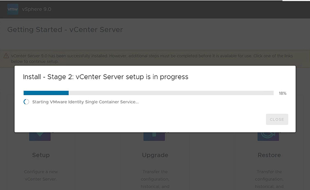 VMware vCenter Server 9.0.2.0官方原版全量镜像安装/升级包截图1