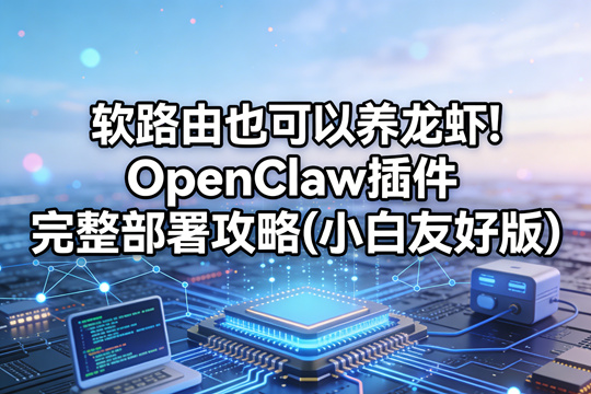 [ikuai] 软路由也可以养龙虾!OpenClaw插件完整部署攻略(小白友好版)